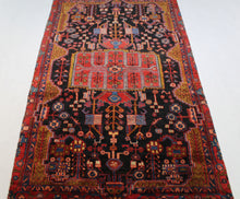 Load image into Gallery viewer, Handmade Antique, Vintage oriental Persian Nahavand rug - 276 X 136 cm
