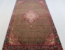 Load image into Gallery viewer, Handmade Antique, Vintage oriental wool Persian \Mosel rug - 282 X 145 cm
