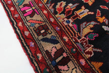 Load image into Gallery viewer, Handmade Antique, Vintage oriental Persian Mosel rug - 369 X 108 cm
