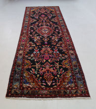 Load image into Gallery viewer, Handmade Antique, Vintage oriental Persian Mosel rug - 369 X 108 cm
