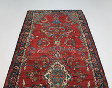 Load image into Gallery viewer, Handmade Antique, Vintage oriental Persian Malayer rug - 325 X 112 cm
