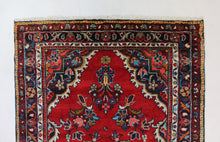 Load image into Gallery viewer, Handmade Antique, Vintage oriental Persian Mosel rug - 312 X 110 cm
