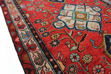 Load image into Gallery viewer, Handmade Antique, Vintage oriental Persian Mosel rug - 325 X 105 cm
