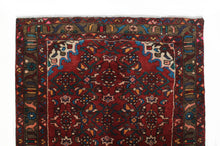 Load image into Gallery viewer, Handmade Antique, Vintage oriental Persian Hamedan rug - 210 X 101 cm
