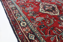 Load image into Gallery viewer, Handmade Antique, Vintage oriental Persian  Hamedan rug - 318 X 104 cm
