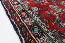 Load image into Gallery viewer, Handmade Antique, Vintage oriental Persian  Hamedan rug - 318 X 104 cm
