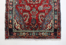 Load image into Gallery viewer, Handmade Antique, Vintage oriental Persian  Hamedan rug - 318 X 104 cm
