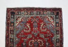 Load image into Gallery viewer, Handmade Antique, Vintage oriental Persian  Hamedan rug - 318 X 104 cm
