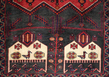 Load image into Gallery viewer, Handmade Antique, Vintage oriental Persian  Karmanshah rug -310 X 150 cm
