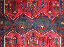 Load image into Gallery viewer, Handmade Antique, Vintage oriental Persian  Karmanshah rug -310 X 150 cm
