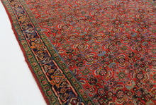 Load image into Gallery viewer, Handmade Antique, Vintage oriental wool Persian Bijar rug - 160 X 109 cm
