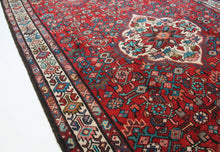Load image into Gallery viewer, Handmade Antique, Vintage oriental wool Persian  Hosinabad rug - 330 X 153 cm
