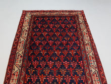 Load image into Gallery viewer, Handmade Antique, Vintage oriental wool Persian Arak rug - 290 X 106 cm
