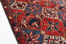 Load image into Gallery viewer, Handmade Antique, Vintage oriental wool Persian Bakhtiar rug - 256 X 117 cm
