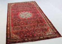 Load image into Gallery viewer, Handmade Antique, Vintage oriental Persian  Malayer rug - 305 X 157 cm
