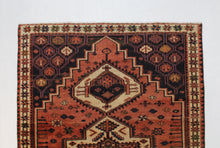Load image into Gallery viewer, Handmade Antique, Vintage oriental Persian Qashqai rug - 263 X 182 cm
