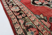 Load image into Gallery viewer, Handmade Antique, Vintage oriental Persian  Mahal rug - 220 X 130 cm
