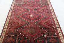 Load image into Gallery viewer, Handmade Antique, Vintage oriental wool Persian  Ghochan rug - 246 X 173 cm
