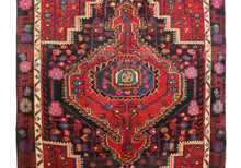 Load image into Gallery viewer, Handmade Antique, Vintage oriental Persian Hamedan rug - 157 X 116 cm
