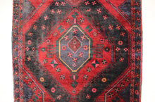 Load image into Gallery viewer, Handmade Antique, Vintage oriental Persian Karmanshah rug - 239 X 149 cm
