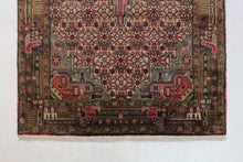 Load image into Gallery viewer, Handmade Antique, Vintage oriental Persian Savah rug - 295 X 150 cm
