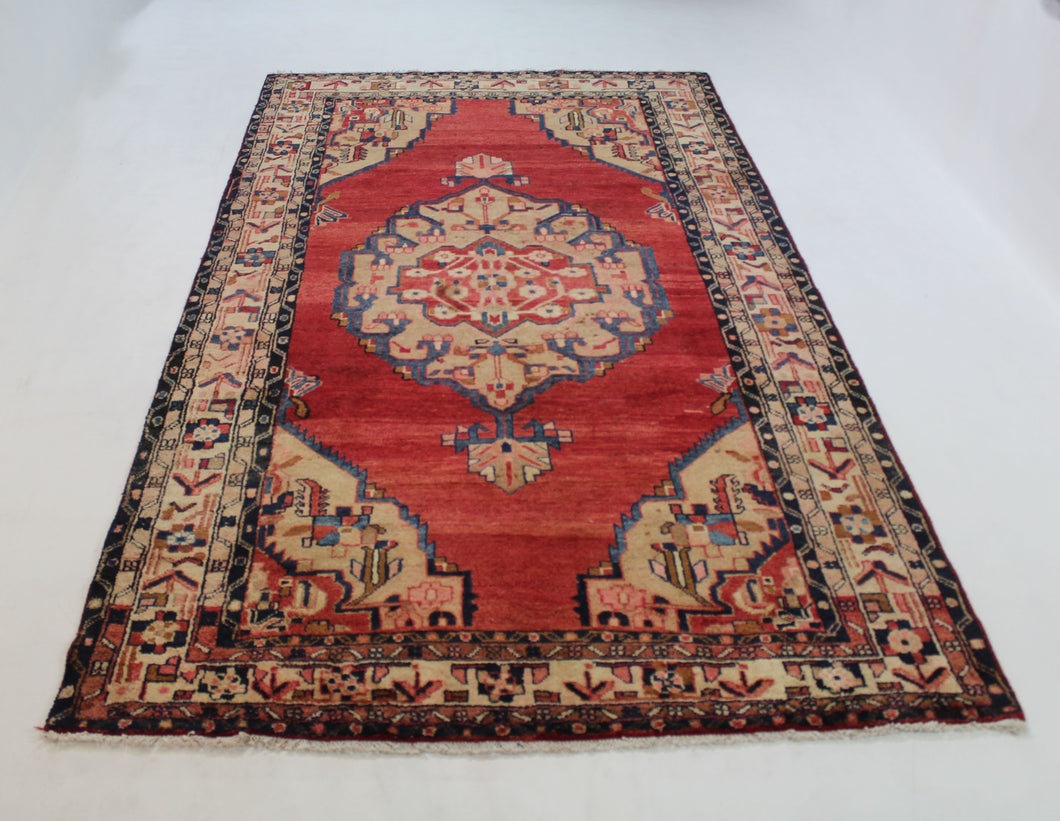 Handmade Antique, Vintage oriental Persian Lori rug - 292 X 157 cm