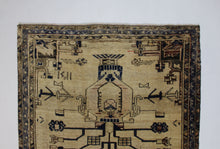 Load image into Gallery viewer, Handmade Antique, Vintage oriental wool Persian \Lori rug - 245 X 140 cm
