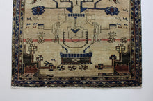 Load image into Gallery viewer, Handmade Antique, Vintage oriental wool Persian \Lori rug - 245 X 140 cm
