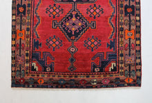Load image into Gallery viewer, Handmade Antique, Vintage oriental Persian Lori rug - 228 X 132 cm
