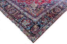 Load image into Gallery viewer, Handmade Antique, Vintage oriental Persian Mashad rug - 307 X 285 cm
