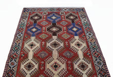 Load image into Gallery viewer, Handmade Antique, Vintage oriental Persian  Bakhtiar rug - 310 X 156 cm
