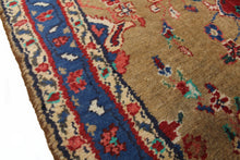 Load image into Gallery viewer, Handmade Antique, Vintage oriental Persian Malayer rug - 200 X 77 cm
