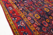 Load image into Gallery viewer, Handmade Antique, Vintage oriental Persian  Bakhtiar rug - 196 X 110 cm
