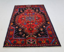 Load image into Gallery viewer, Handmade Antique, Vintage oriental Persian Hamedan rug - 155 X 91 cm
