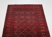 Load image into Gallery viewer, Handmade Antique, Vintage oriental Persian  Baluch rug - 191 X 112 cm
