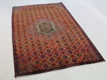 Load image into Gallery viewer, Handmade Antique, Vintage oriental Persian Ardebil rug - 248 X 140 cm
