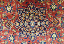 Load image into Gallery viewer, Handmade Antique, Vintage oriental Persian Mahal rug - 281 X 155 cm
