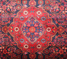 Load image into Gallery viewer, Handmade Antique, Vintage oriental Persian Hamedan rug - 268 X 148 cm
