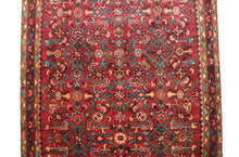 Load image into Gallery viewer, Handmade Antique, Vintage oriental Persian Mosel rug -356 X 117 cm
