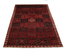 Load image into Gallery viewer, Handmade Antique, Vintage oriental Persian Bakhtiar rug - 213 X 157 cm
