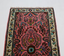 Load image into Gallery viewer, Handmade Antique, Vintage oriental Persian Sarokh rug - 135 X 68 cm

