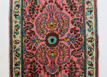 Load image into Gallery viewer, Handmade Antique, Vintage oriental Persian Sarokh rug - 135 X 68 cm
