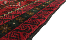 Load image into Gallery viewer, Handmade Antique, Vintage oriental Persian Baluch rug - 175 X 106 cm
