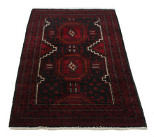 Load image into Gallery viewer, Handmade Antique, Vintage oriental Persian Baluch rug - 176 X 95 cm
