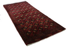Load image into Gallery viewer, Handmade Antique, Vintage oriental Persian Baluch rug - 230 X 100 cm
