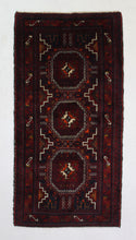 Load image into Gallery viewer, Handmade Antique, Vintage oriental Persian Baluch rug - 176 X 95 cm
