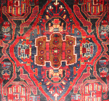 Load image into Gallery viewer, Handmade Antique, Vintage oriental Persian Hamedan rug - 311 X 145 cm
