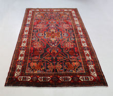 Load image into Gallery viewer, Handmade Antique, Vintage oriental Persian Hamedan rug - 311 X 145 cm
