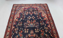Load image into Gallery viewer, Handmade Antique, Vintage oriental Persian Nahavand rug - 450 X 160 cm

