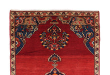Load image into Gallery viewer, Handmade Antique, Vintage oriental Persian Malayer rug - 200 X 98 cm
